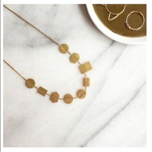 Madewell holding pattern necklace
